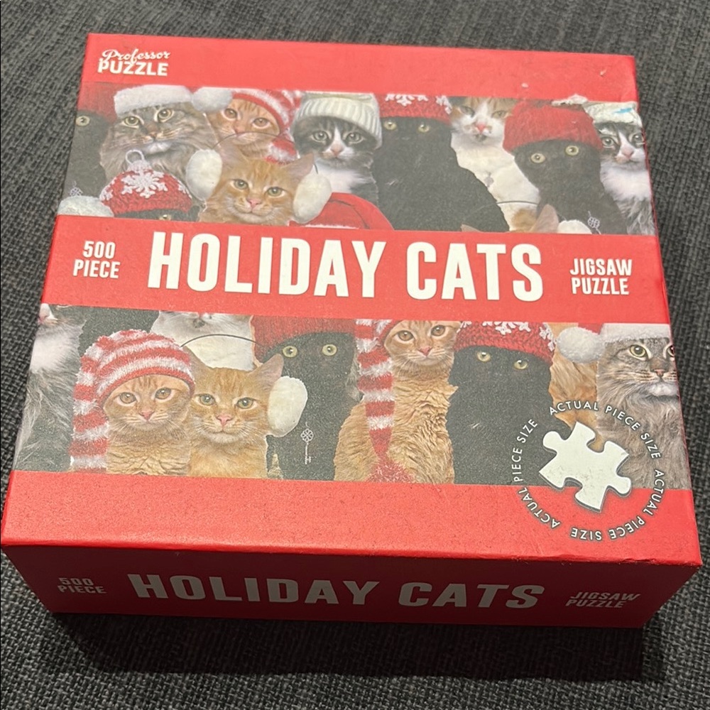 Holiday Cats Jigsaw Puzzle